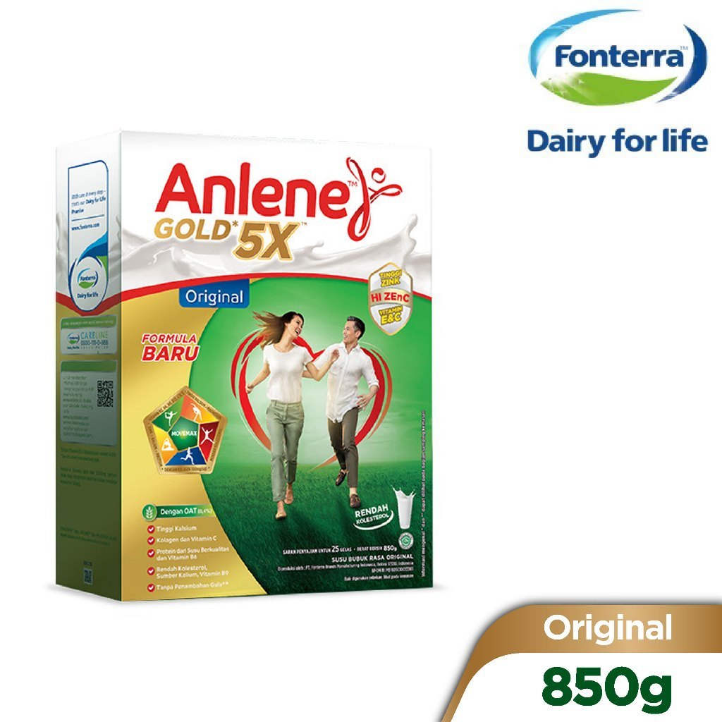 

Anlene Gold 5x Susu Bubuk Hi-Calcium 850 g