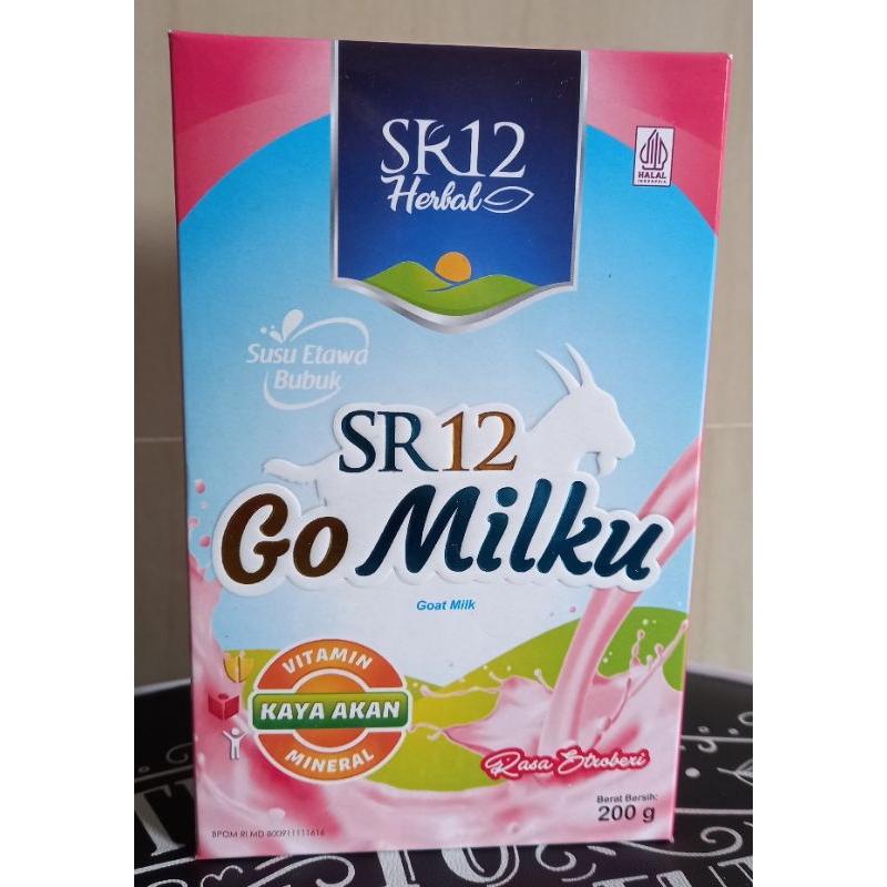 

Susu Gomilku SR12 Strowbery 200 gr