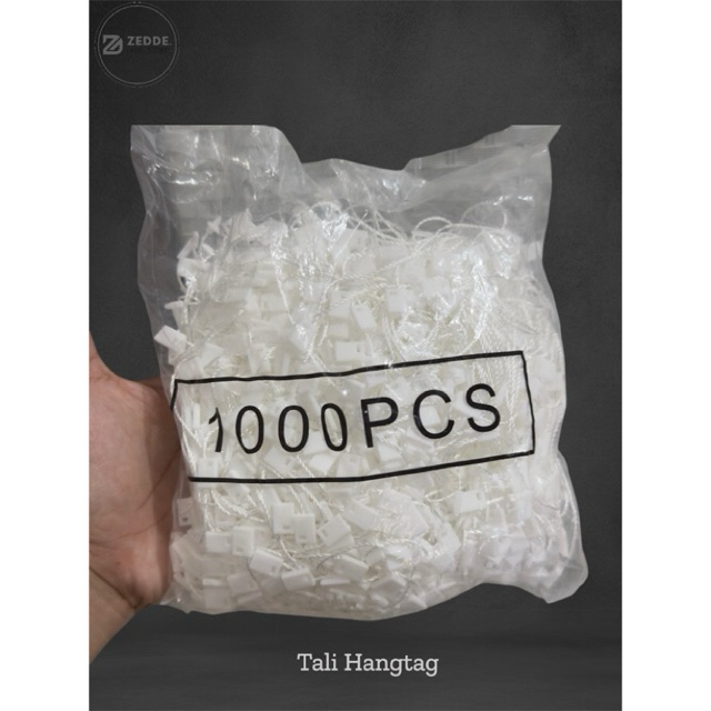 

Tali Hang tag 1 pack isi 1000 pcs/ Tali Hangtag Label/ Tali tag harga