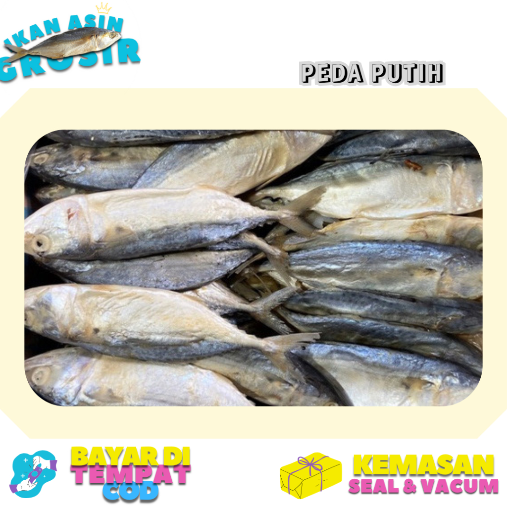 

Ikan Asin Peda Putih 1 kg
