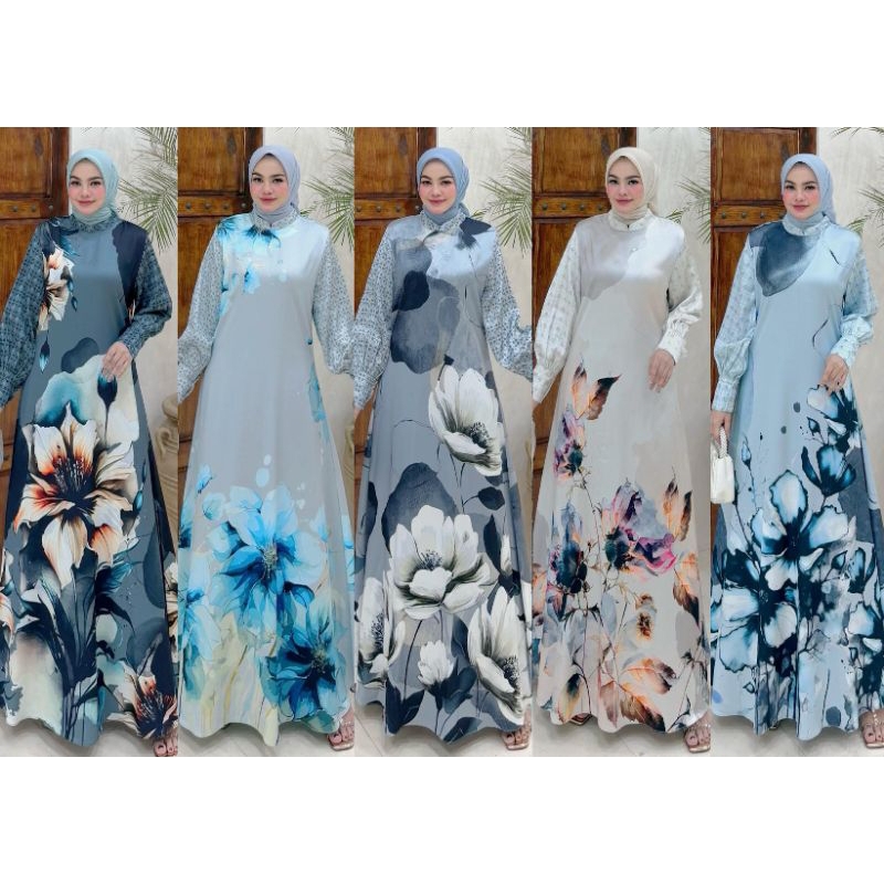 Gamis Dress Terbaru Tirani by AiraModest