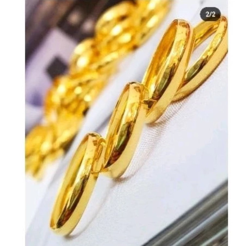 Cincin  polos bela rotan titanium anti luntur anti karat,Cincin Berlapis Emas 24 karat,Cincin perhia