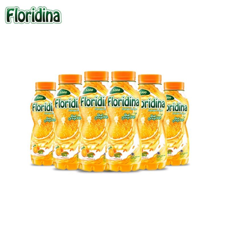 

Floridina Orange Botol 350ml x6