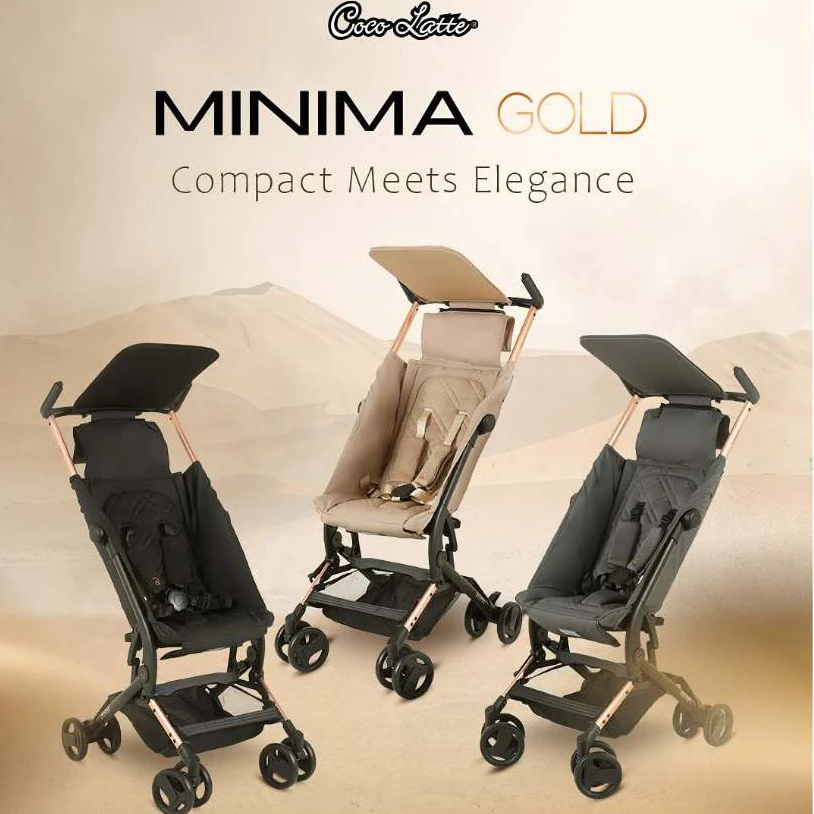 Stroller Cocolatte Minima x We Bare Bears CL 6959 / Minima+ Keith Haring / Kereta Bayi Travelling