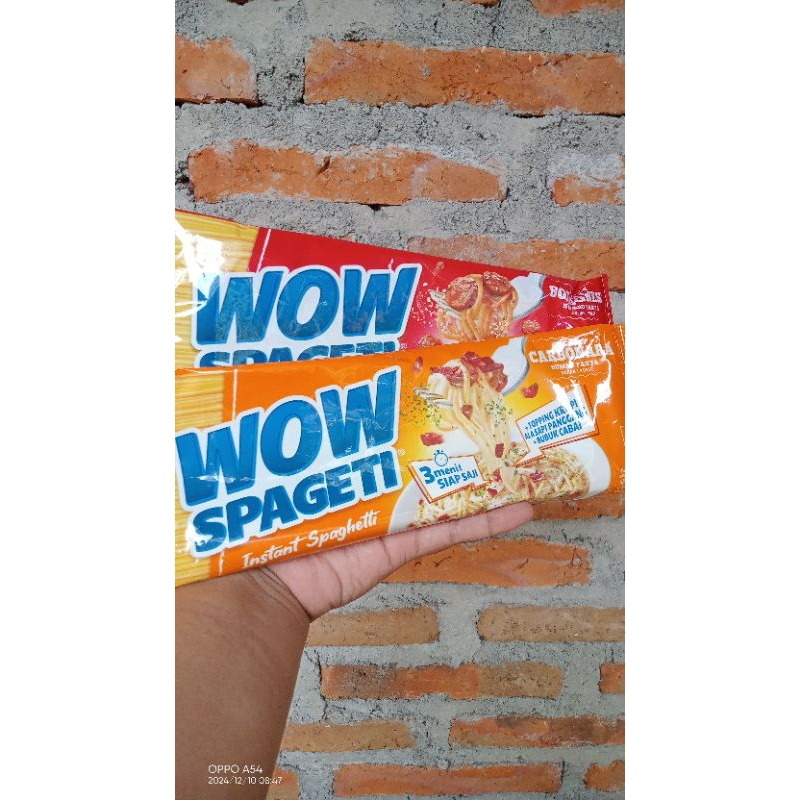 

WOW SPAGETI CARBONARA DAN BOLOGNESE