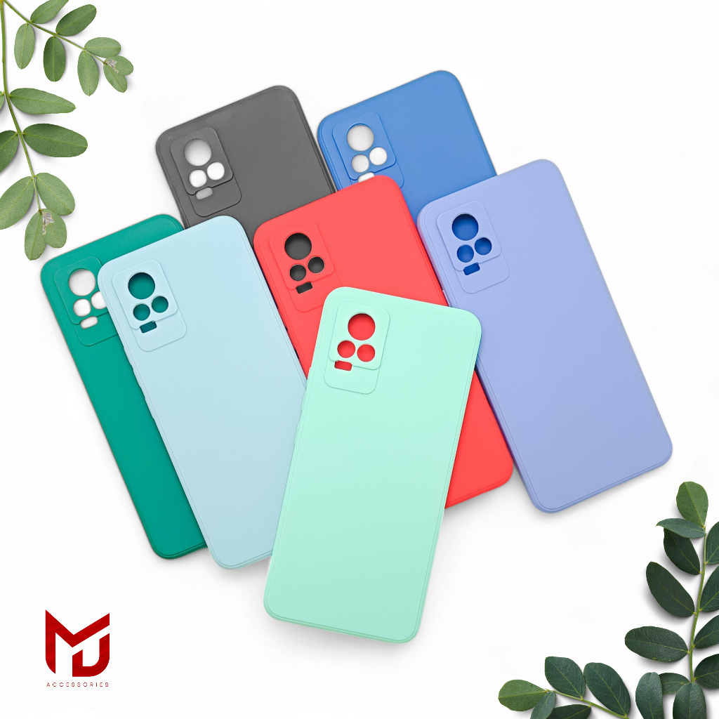 Softcase Vogue NC Silikon Case Candy Case Casing Lentur Bludru Anti Jamur Vivo V20 V21e