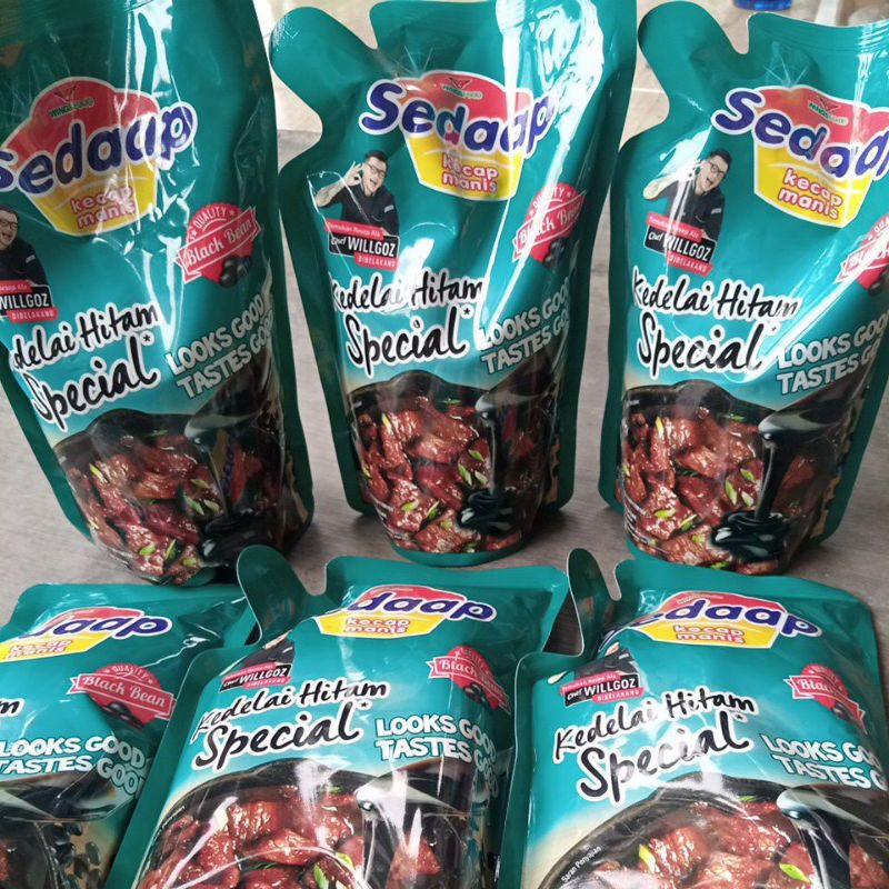 

kecap sedaap 725gr/728 gram(tanpa piring)