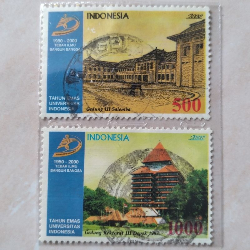 

Perangko Prangko Kuno Set Lengkap Seri 50 Tahun Universitas Indonesia UI 2000 Used - YN2097