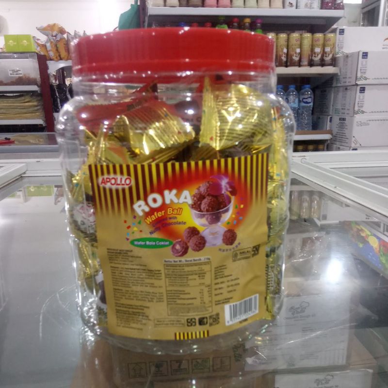 

Roka Wafer Ball berat bersih 210gr