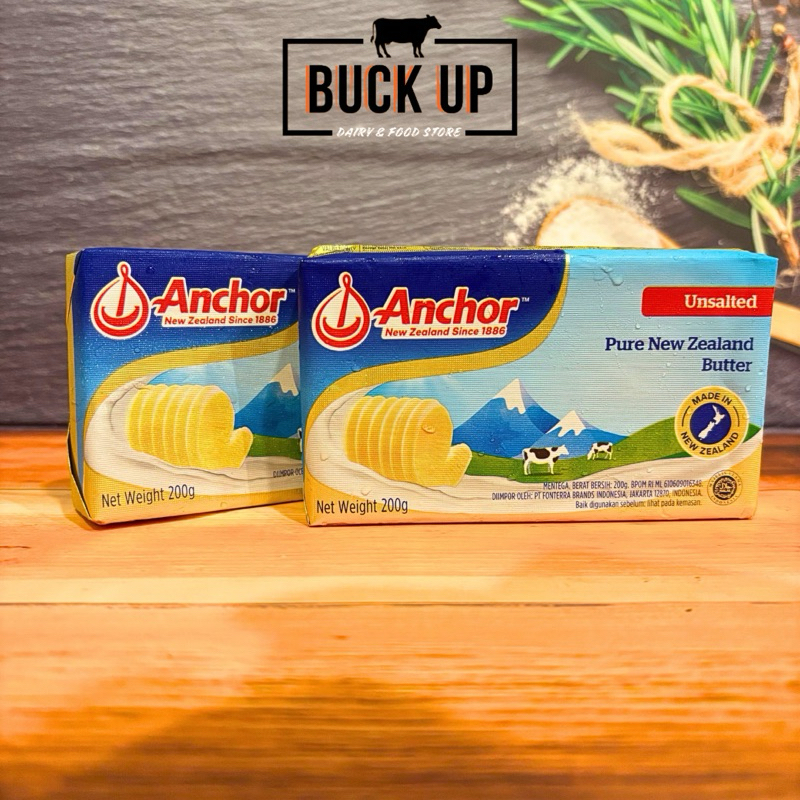 

Butter Anchor Unsalted 200gr