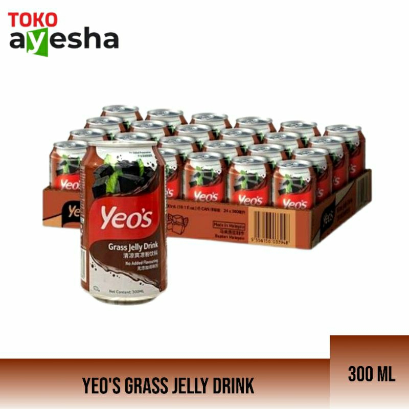 

Yeos Minuman Cincau 300 ML - 1 Dos isi 24 Can