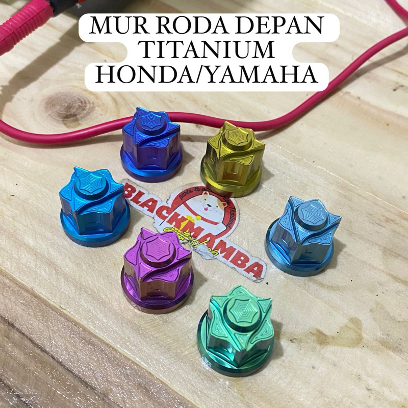 MUR RODA DEPAN TITANIUM DRAT 14 DRAT 17