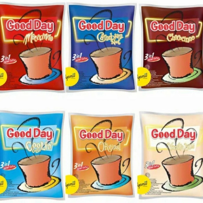 

Good Day Coffee All Variant Pack Isi 10 Sachet
