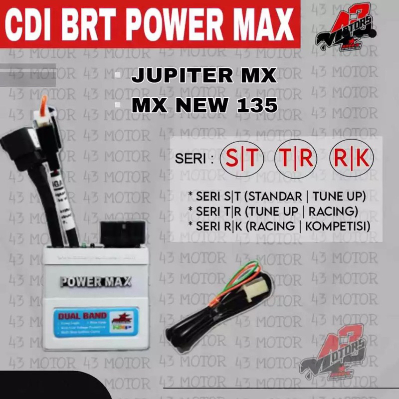 CDI BRT POWER MAX DUAL BAND JUPITER MX / MX NEW 135