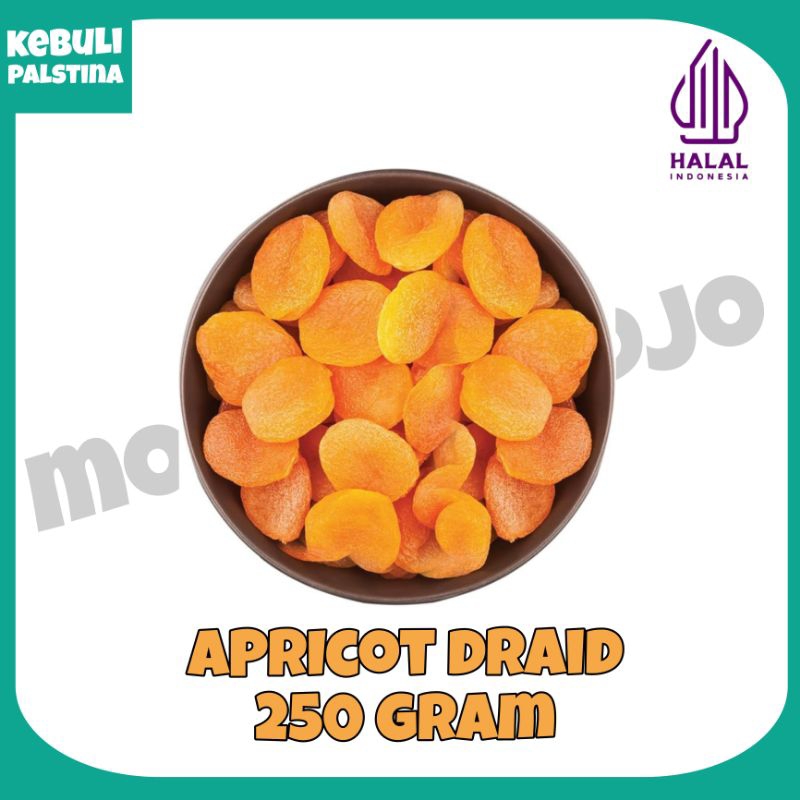 

Apricot dried buah apricot kering 250 grm EXP 8/2026