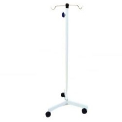 Tiang infus besi Portable / Tiang infus besi