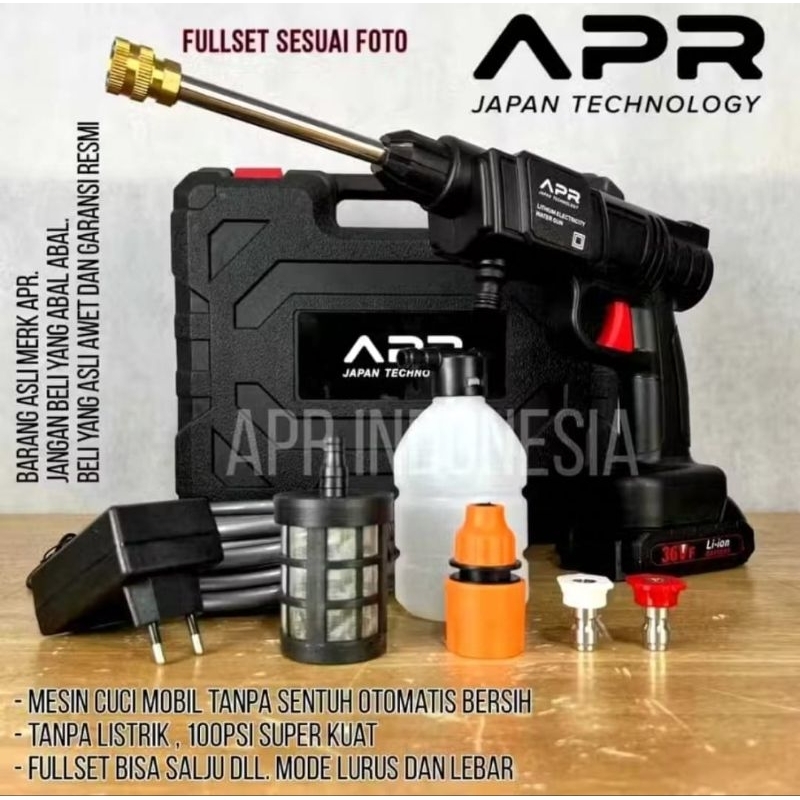 APR AP10 Jet Cleaner Cordless 2 Baterai
