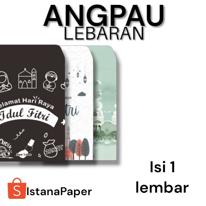 

ANGPAU LEBARAN KECIL / AMPLOP LEBARAN UNIK / ANGPAU IDUL FITRI