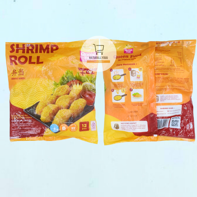 

Queen Food Shrimp Roll 340gr / 12 pcs