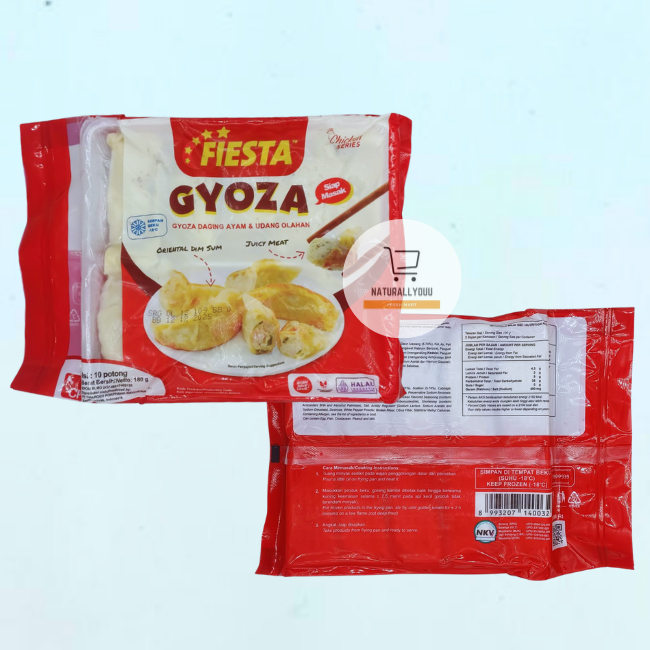 

Fiesta Gyoza 180gr (10pcs) Dumpling