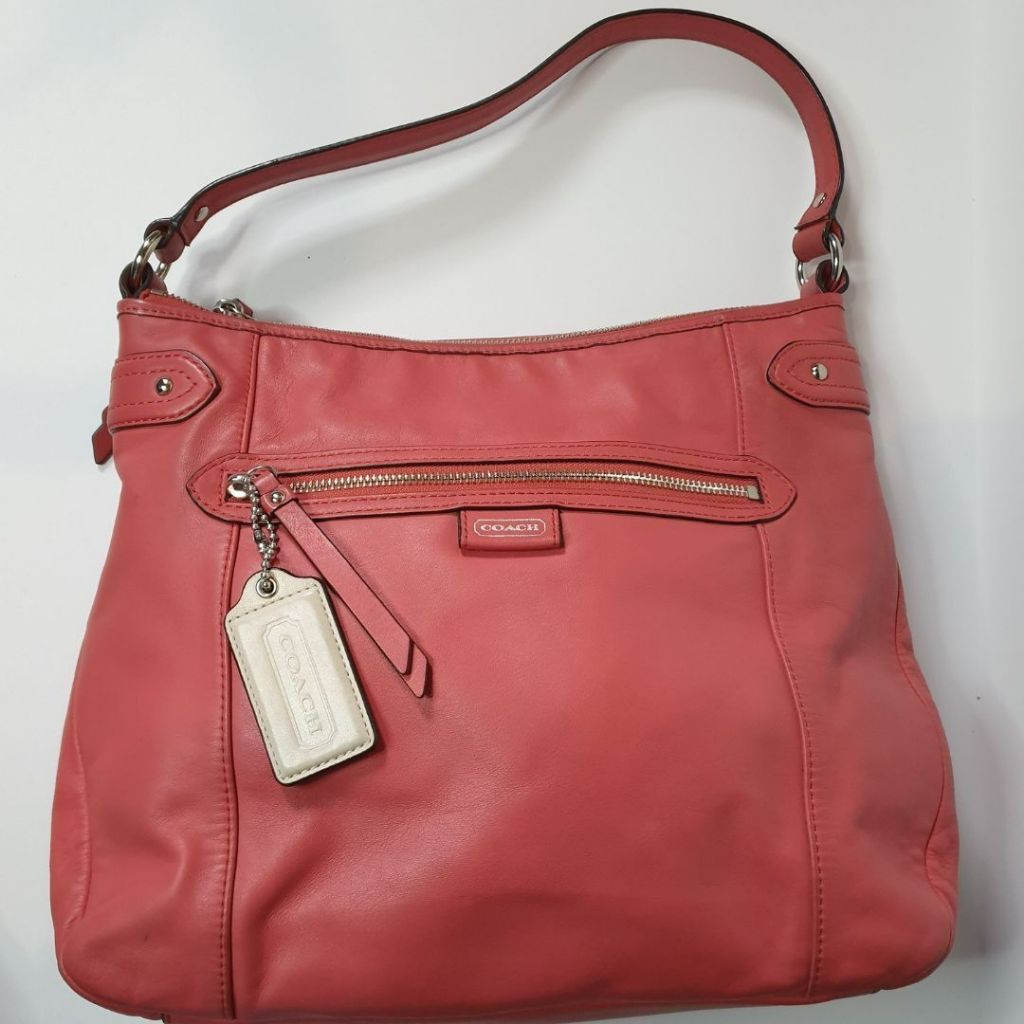 Preloved Coach Shoulder Bag Pink