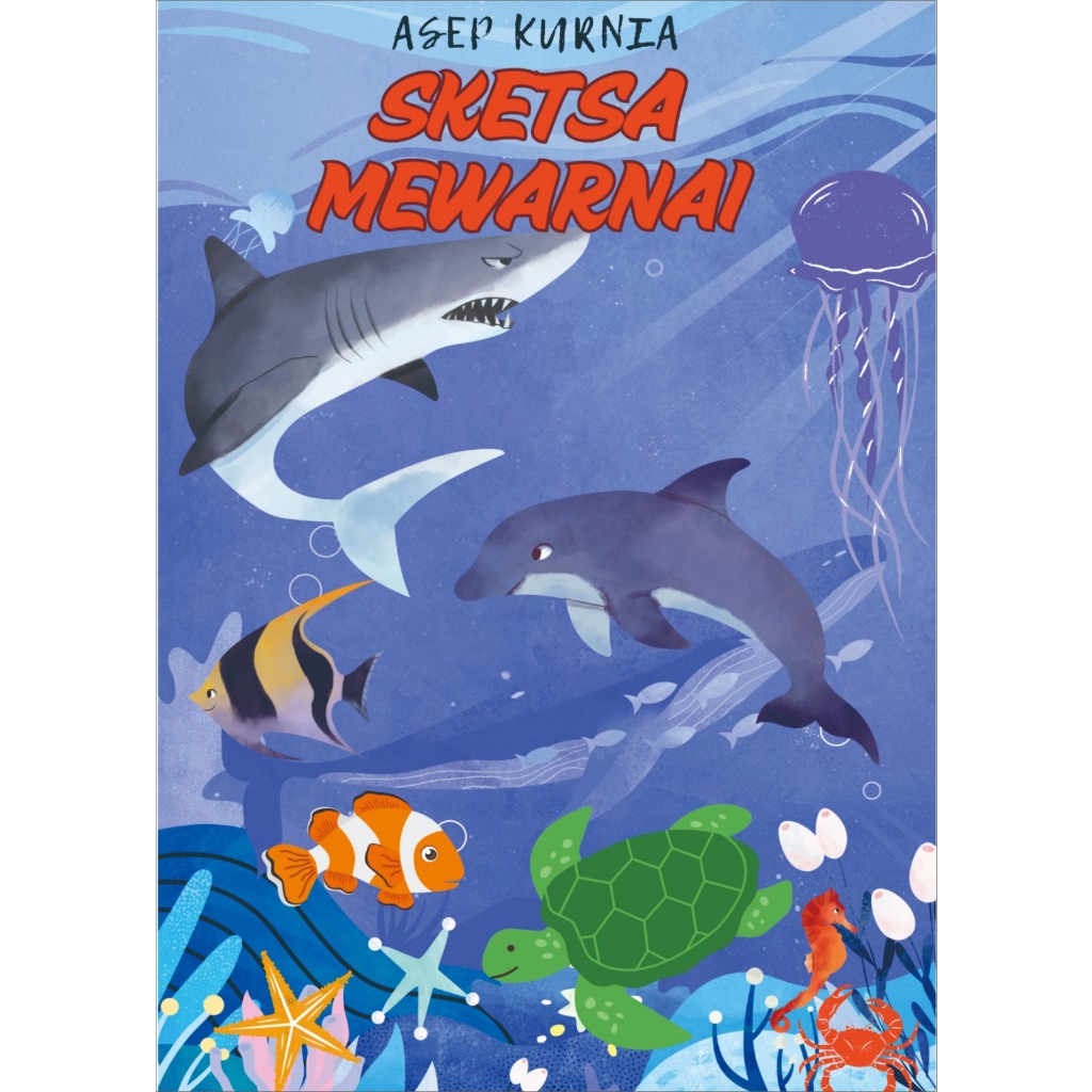 

BUKU SKETSA MEWARNAI EDISI LAUTAN, IKAN-IKANAN ISI 10 LEMBAR 5K