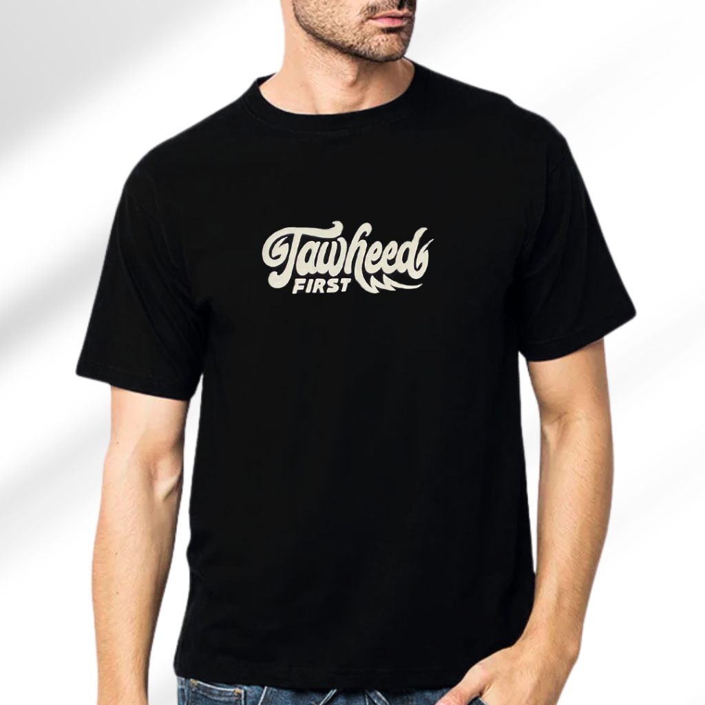 Thalhah bin ‘Ubaidillah - Kaos Dakwah Islami Pria Tawheed Hijrah Istiqomah