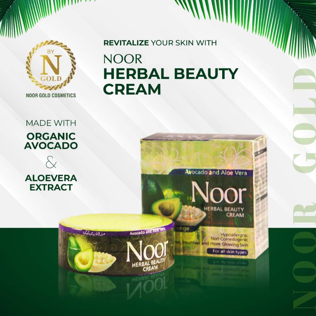 Noor Herbal Beauty Cream Avocado - Arab Cream - Cream Arab - Goree Cream - Avocado Cream