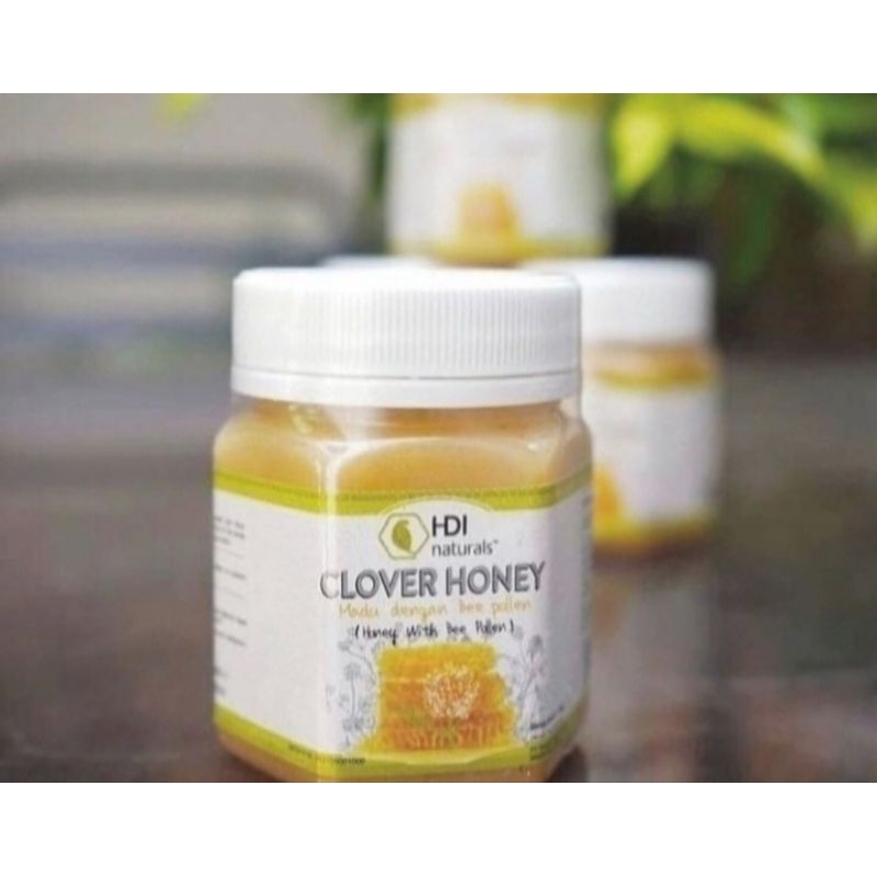 

madu clover honey 250gr exp 2028 free sendok kayu