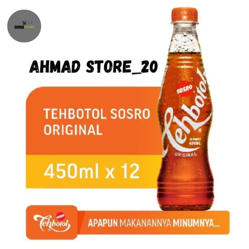 

Teh botol sosro 450ML isi 12