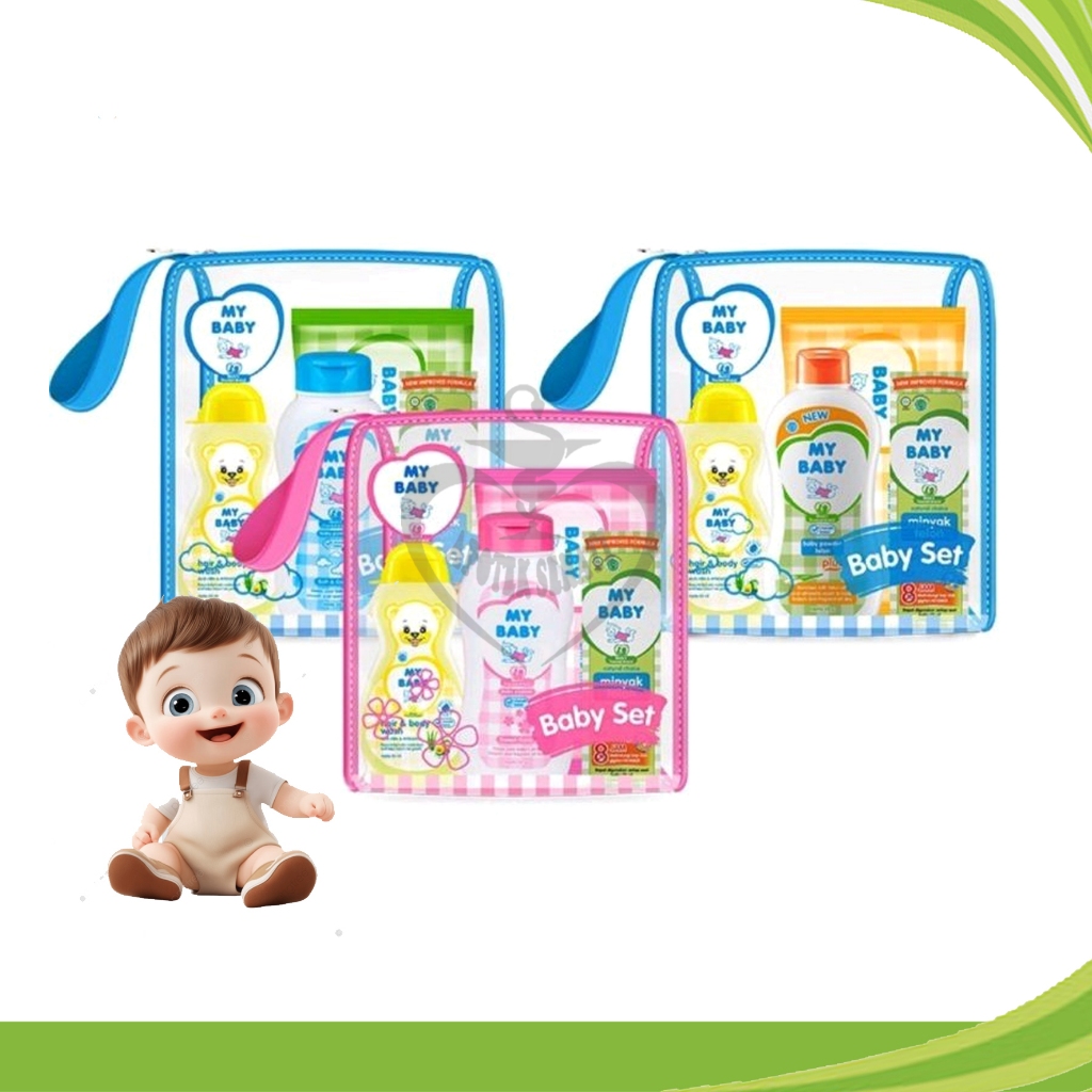 My Baby Set Telon Plus Perlengkapan Mandi Bayi Paket Lengkap Dan Murah