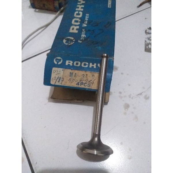 Klep / Engine Valve Mitsubishi L300 Bensin / Lancer SL (4G33 / 4G32) Merk Rocky Jepang Asli