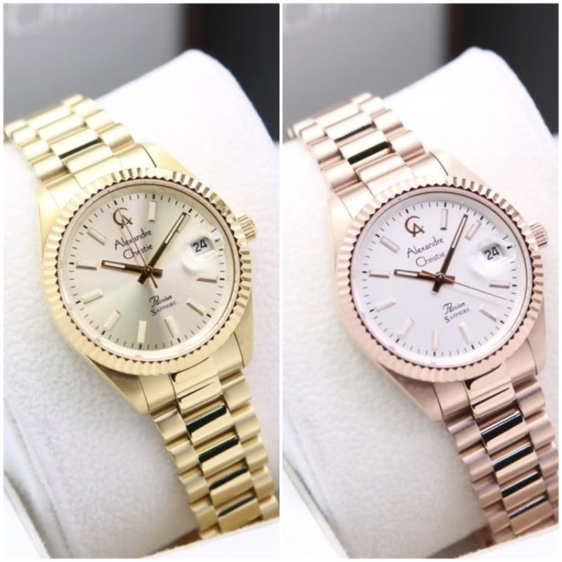 jam tangan wanita Alexandre christie 5016 / 5016LD original
