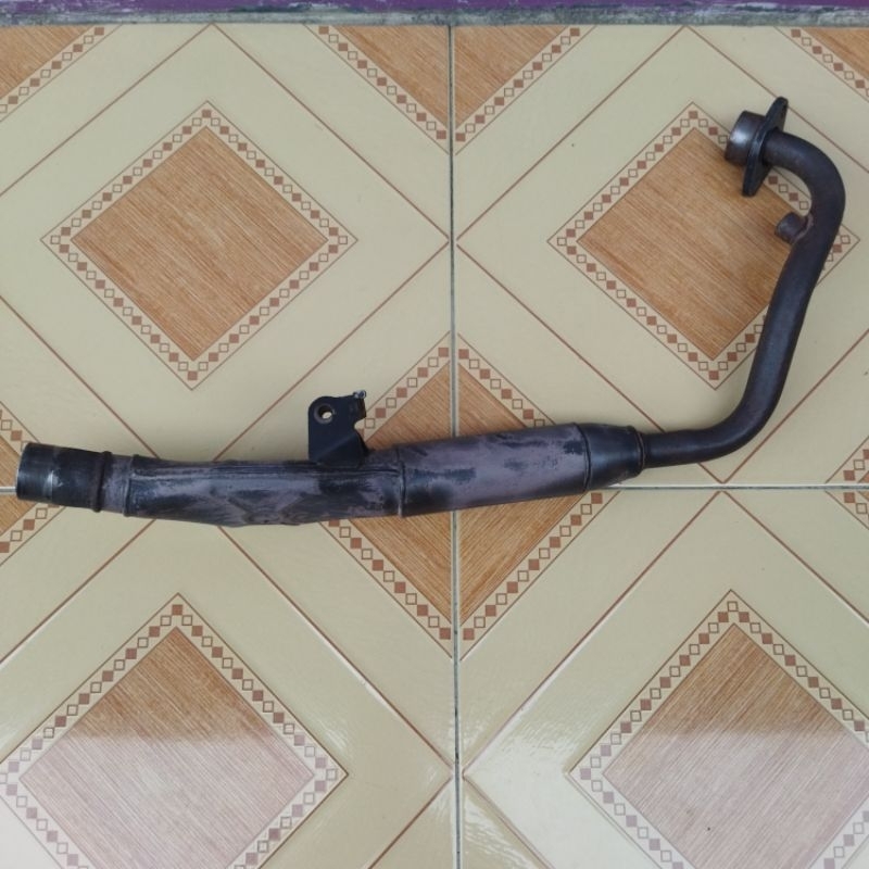 Leher knalpot cbr 150 old pipa leher knalpot cbr 150 bohlam