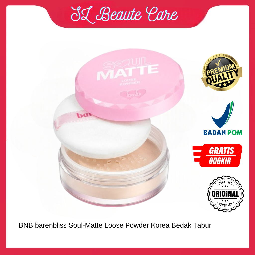 BNB barenbliss Soul-Matte Loose Powder Korea Bedak Tabur