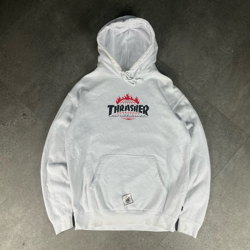 vintage huf x thrasher worldwide rare item second