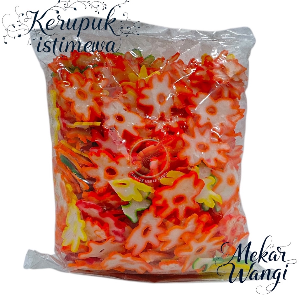 

Kerupuk Bawang Tersanjung 500gr - Kerupuk Empuk Gurih Pilihan Tepat untuk Seblak atau Gorengan