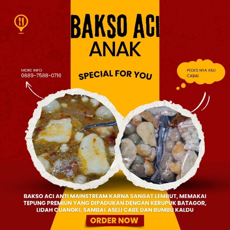 

BAKSO ACI ANAK PREMIUM KUAH KALDU