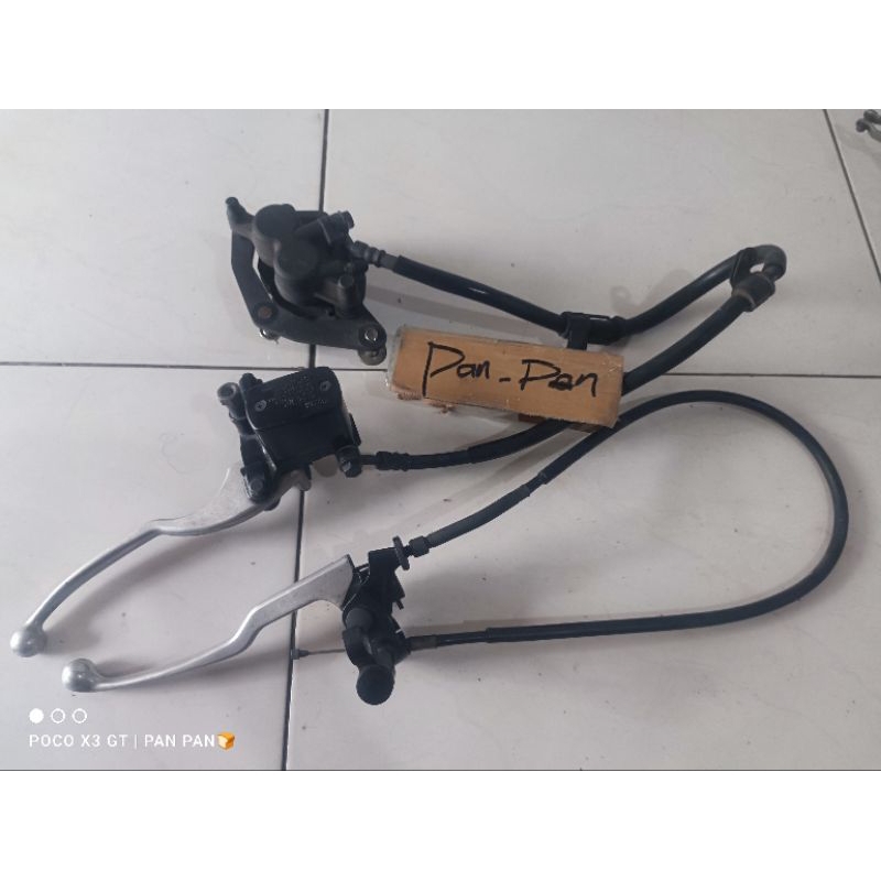 master rem set handle kopling r25 mt25 original copotan motor