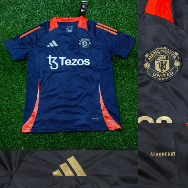 Adidas Jersey Manchester United Tezos training kit 24/25
