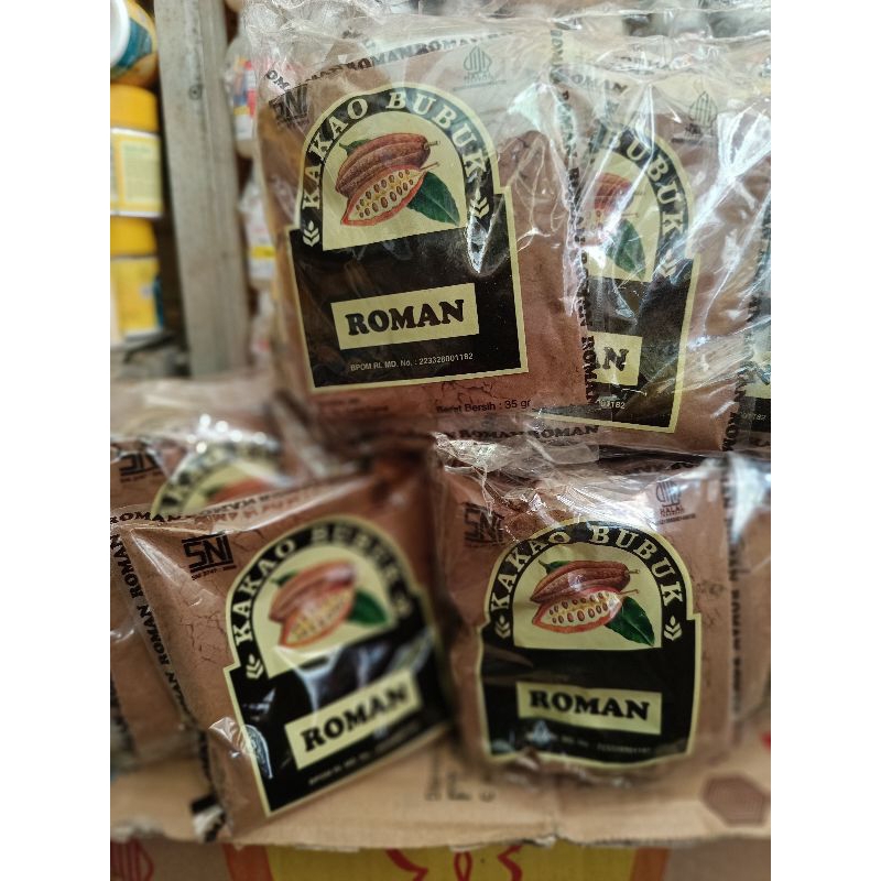 

COKLAT BUBUK ROMAN | KAKAO BUBUK 35GR