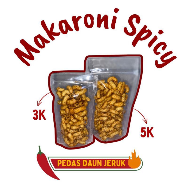 

Makaroni Spicy Pedas Daun Jeruk