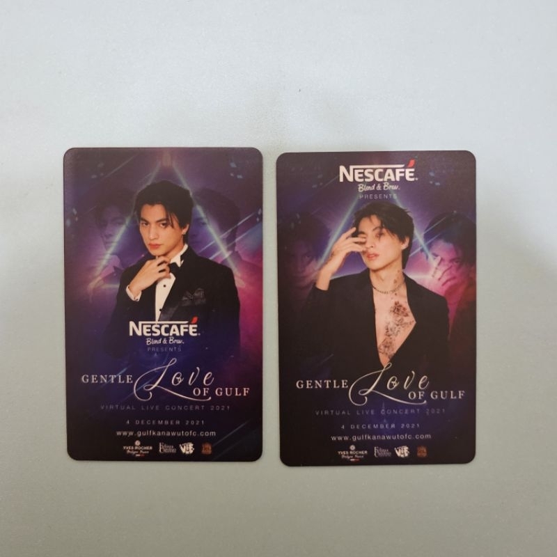 Gulf Kanawut Concert Photocard