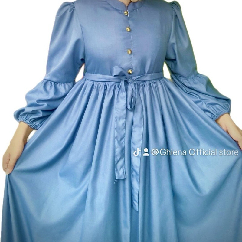 ghiena - gamis katun toyobo/ katun premium