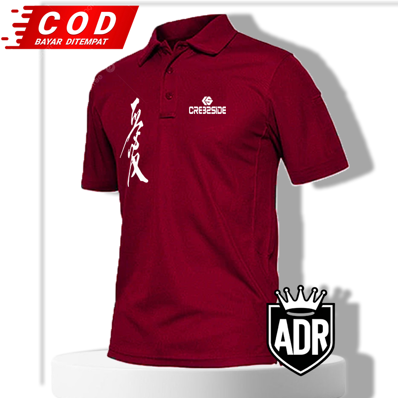 Polo T Shirt Merah Cresside ADR