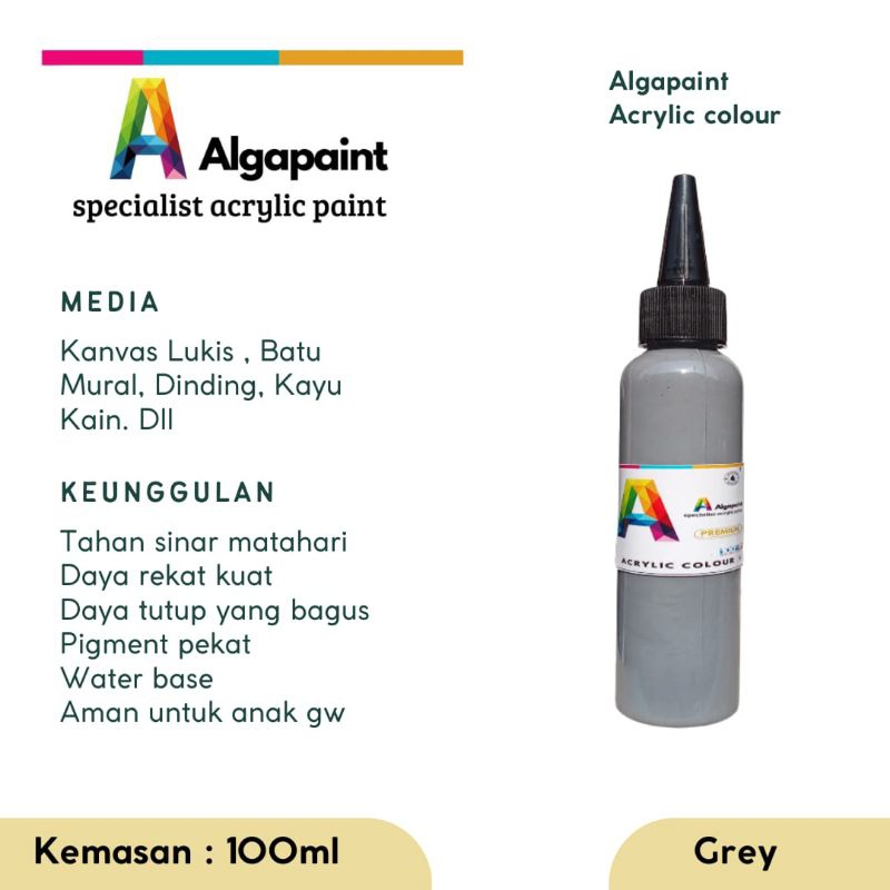 

Algapaint cat akrilik/mural/ lukisan/dinding/kayu/kain/sepatu/painting/catair/lukis/art/catlukis/acrylicpainting/melukis/alatlukis/acrylic/kuaslukis/senilukis/drawing/catminyak/acrylicpaint/pelukis/belajarlukis/perlengkapanlukis/hobilukis/lukisanaesthetic