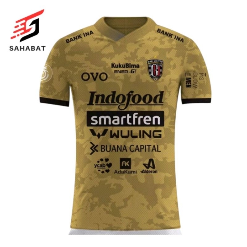 Jersey Bali United Kiper GK BRI Liga 1 2021 Sport