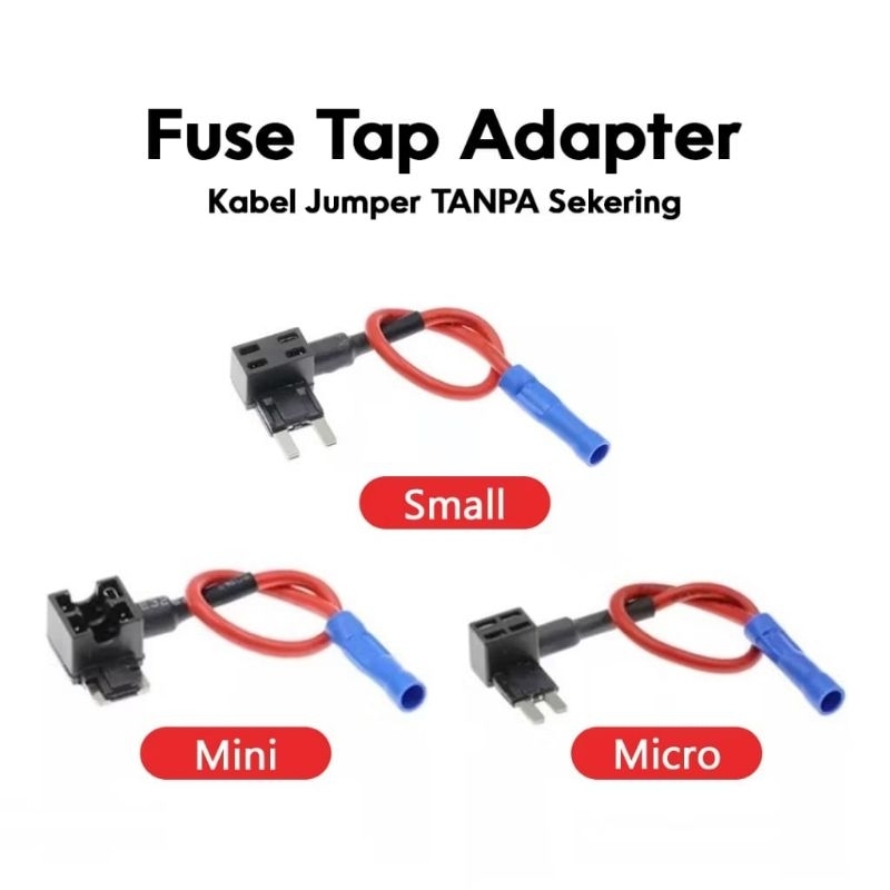 Fuse Tap Sekring Jumper Kabel Jumper Arus Fuse Box
