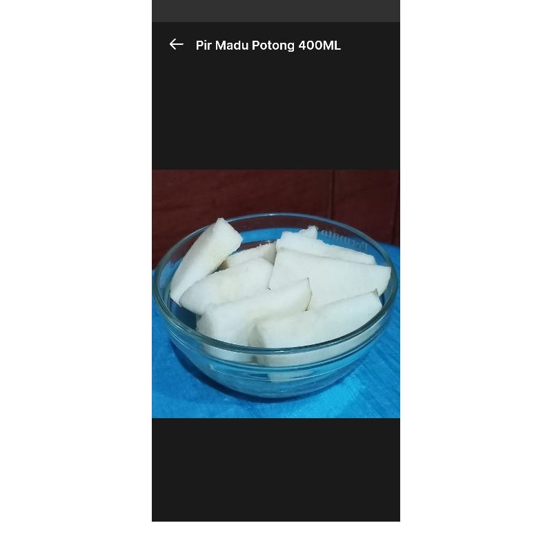 

Pir centuri potong cup 400ml