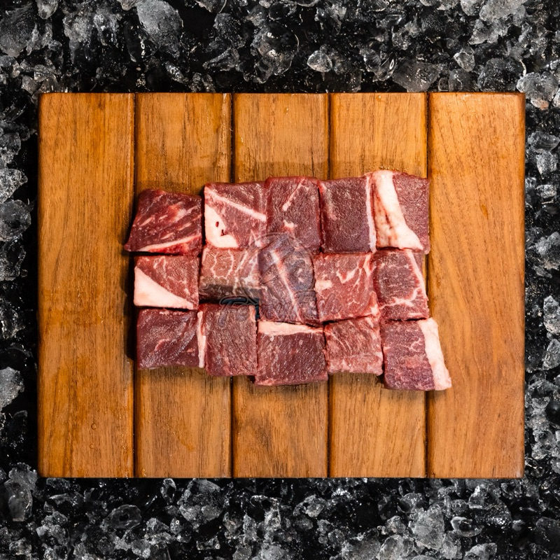 

Wagyu AUS Topside Saikoro MB9 250 Gram